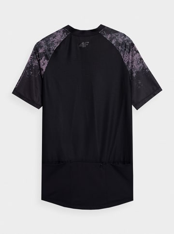 4F Fietsshirt zwart/paars