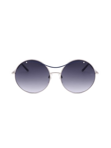Ana Hickmann Damen-Sonnenbrille in Blau/ Silber