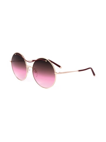 Ana Hickmann Damen-Sonnenbrille in Braun/ Rosa/ Gold
