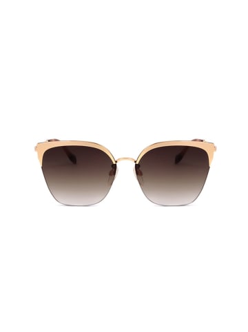 Ana Hickmann Damen-Sonnenbrille in Schwarz/ Gold