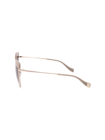 Ana Hickmann Damen-Sonnenbrille in Hellbraun/ Beige