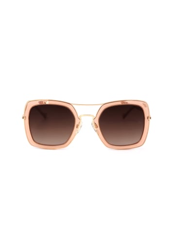 Ana Hickmann Damen-Sonnenbrille in Braun/ Rosa