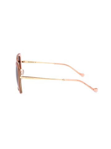 Ana Hickmann Damen-Sonnenbrille in Braun/ Rosa