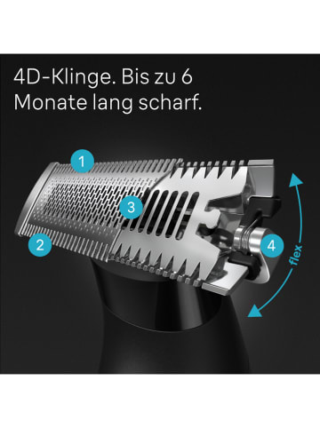 Braun Elektrorasierer "Series XT3100" in Schwarz