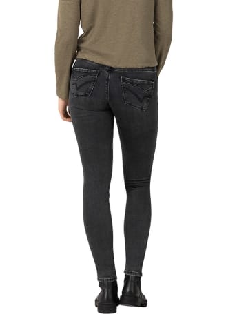 Timezone Spijkerbroek "Enya" - slim fit - antraciet