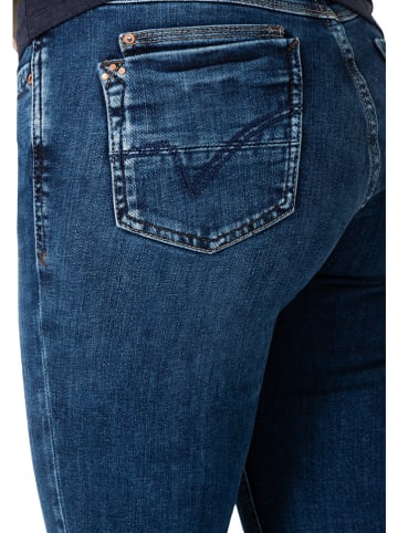 Timezone Dżinsy "Marah" - Slim fit - w kolorze granatowym