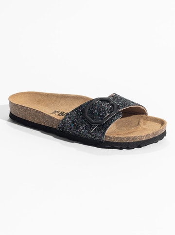 BACKSUN Slippers "Zephyr" zwart