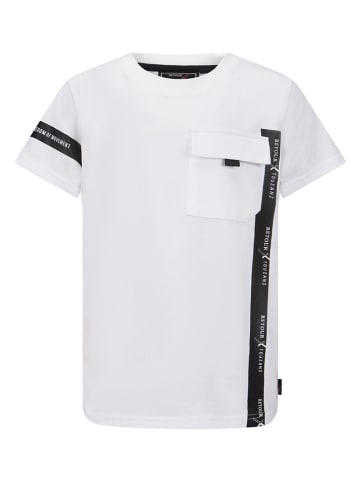 Retour Shirt "Swing" in Weiß/ Schwarz