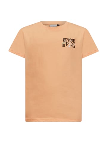 Retour Koszulka "Maretta" w kolorze brzoskwiniowym