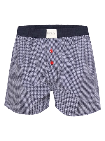 Phil & Co. Berlin 6er-Set: Boxershorts in Hellblau/ Dunkelblau/ Grau