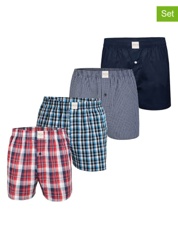 Phil & Co. Berlin 4er-Set: Boxershorts in Bunt