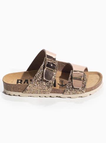 BAYTON Pantoletten "Ilthyie" in Gold