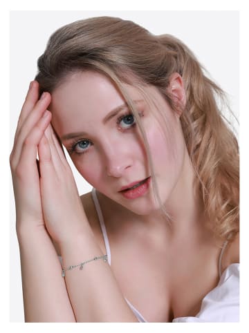 Steel_Art Armkette mit Edelsteinen