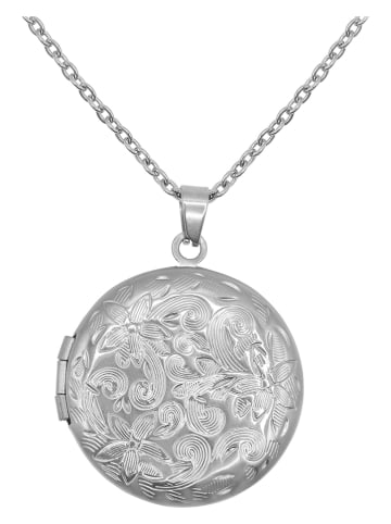 Steel_Art Halskette mit Anhänger - (L)45 cm