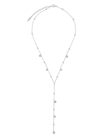 Steel_Art Halskette mit Schmuckelementen - (L)40 cm