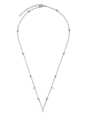 Steel_Art Halskette mit Edelsteinen - (L)45 cm