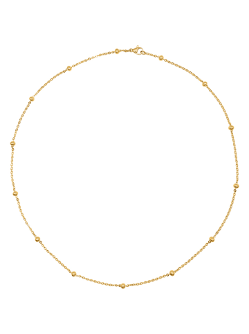 Steel_Art Halskette mit Schmuckelementen - (L)51 cm