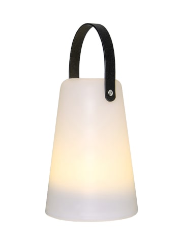 STAR Trading LED-Laterne "Linterna" in Weiß - (H)20 x Ø 14 cm