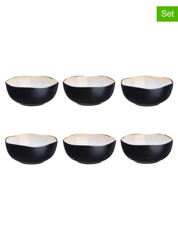 Björn 6-delige set: kommen "Iris" wit - Ø 16,5 cm