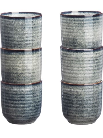 Björn 6er-Set: Becher "Zen" in Grau - 200 ml