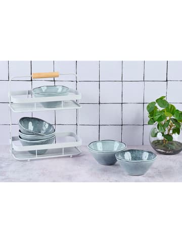 Björn 6er-Set: Schalen "Cloud" in Graublau - Ø 14 cm