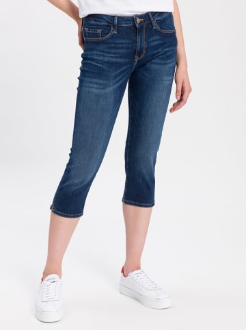 Cross Jeans Jeans-Caprihose in Dunkelblau