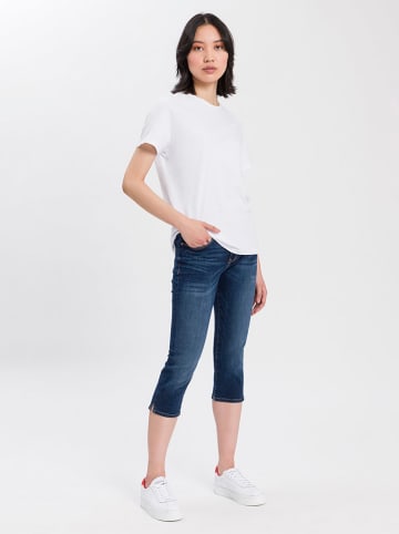 Cross Jeans Jeans-Caprihose in Dunkelblau