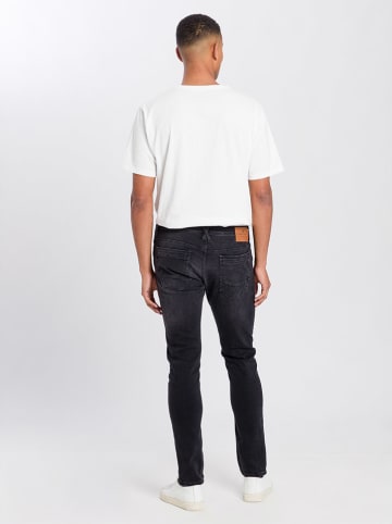 Cross Jeans Spijkerbroek - slim fit - zwart