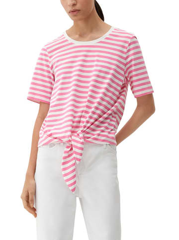S.OLIVER RED LABEL Koszulka w kolorze biało-różowym