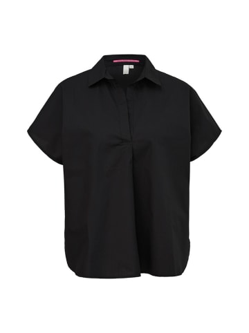 QS by S. Oliver Bluse in Schwarz