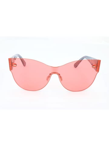Retrosuperfuture Damen-Sonnenbrille in Orange/ Hellblau