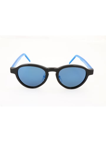 Retrosuperfuture Okulary przeciwsłoneczne unisex w kolorze czarno-niebieskim