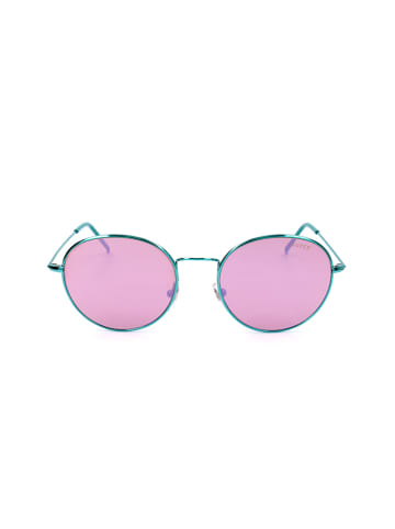 Retrosuperfuture Damskie okulary przeciwsłoneczne w kolorze truskusowo-jasnoróżowym