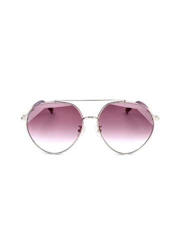 Missoni Damskie okulary przeciwsłoneczne w kolorze srebrno-różowym