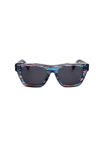 Missoni Damen-Sonnenbrille in Blau-Rot/ Schwarz