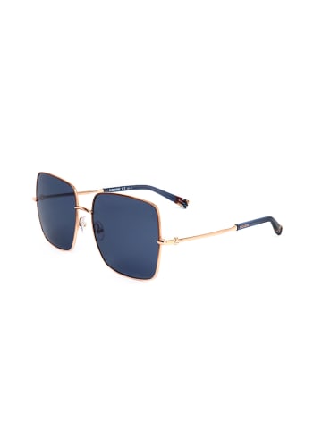 Missoni Dameszonnebril goudkleurig/donkerblauw