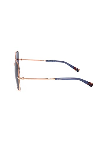 Missoni Damen-Sonnenbrille in Gold/ Dunkelblau