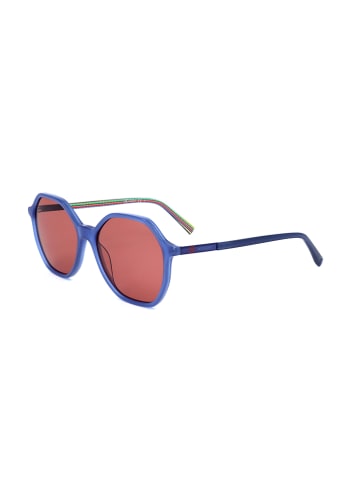 Missoni Damen-Sonnenbrille in Blau/ Rot