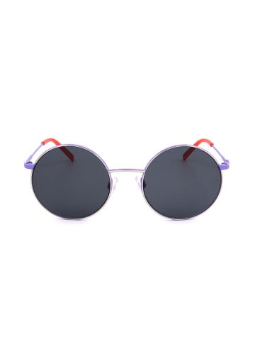 Missoni Damskie okulary przeciwsłoneczne w kolorze niebiesko-czerwono-granatowym