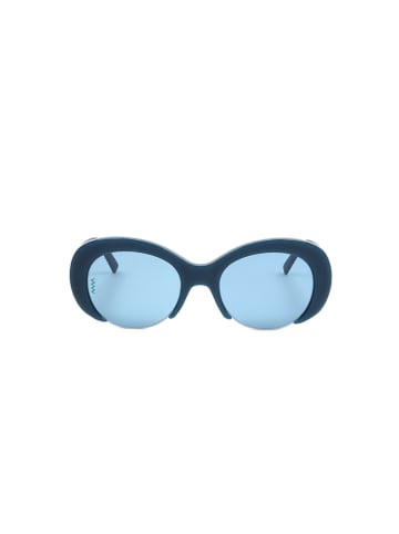 Missoni Damskie okulary przeciwsłoneczne w kolorze błękitno-morskim