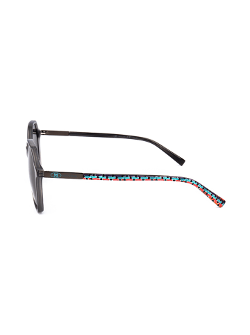 Missoni Damen-Sonnenbrille in Transparent-Grau/ Anthrazit