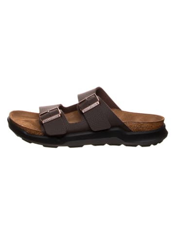 Birkenstock Slippers "Arizona" donkerbruin - wijdte N