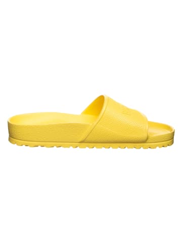 Birkenstock Slippers "Barbados" geel - wijdte N