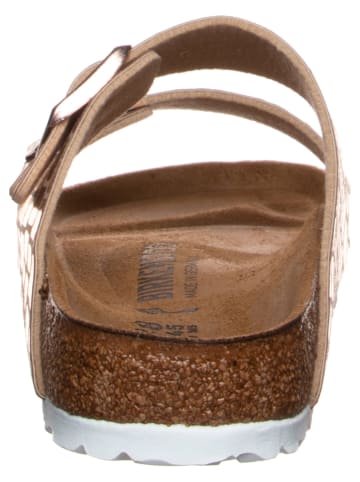 Birkenstock Pantoletten "Arizona" in Roségold - Weite S