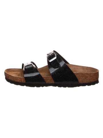 Birkenstock Pantoletten "Sydney" in Schwarz - Weite S
