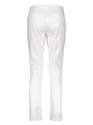 Luis Trenker Spodnie w kolorze białym