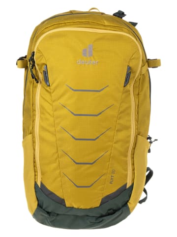 Deuter Plecak turystyczny "Flyt 20" w kolorze żółtym - 26 x 50 x 19 cm