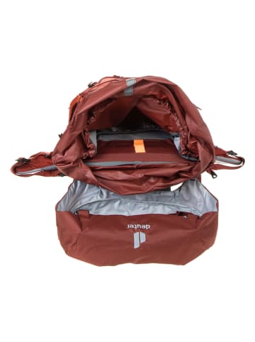 Deuter Wandelrugzak"Futura Air Trek 45+10" rood - (B)34 x (H)72 x (D)25 cm
