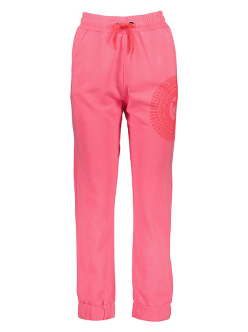 Pinko Spodnie dresowe w kolorze różowym