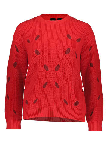 Pinko Sweter w kolorze czerwonym